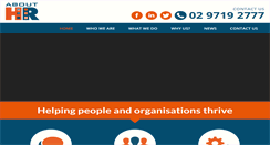 Desktop Screenshot of abouthr.com.au